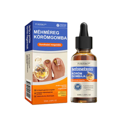 🐝Most 50% kedvezménnyel丨Furzero™ Méhméreg Körömgomba Kezelőoldat: Teljes megoldás a körömgomba problémájára🌟👣👣（Az utánvétes fizetést）