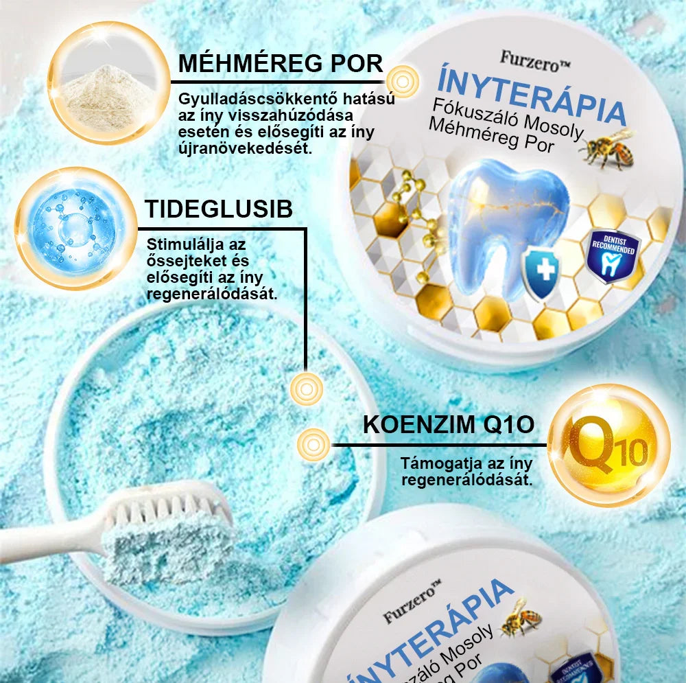 Furzero® 𝑭𝒐𝒄𝒖𝒔𝒔𝒎𝒊𝒍𝒆 – Méhméreges szájápoló por 🦷🦷